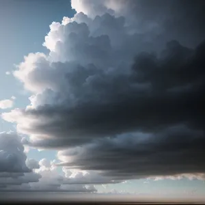 Radiant Sky: A Pristine Summer Cloudscape