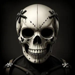 Pirate Skull - Horrifying Skeleton of Death