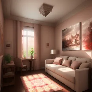 Modern Comfort in Luxurious Living Room