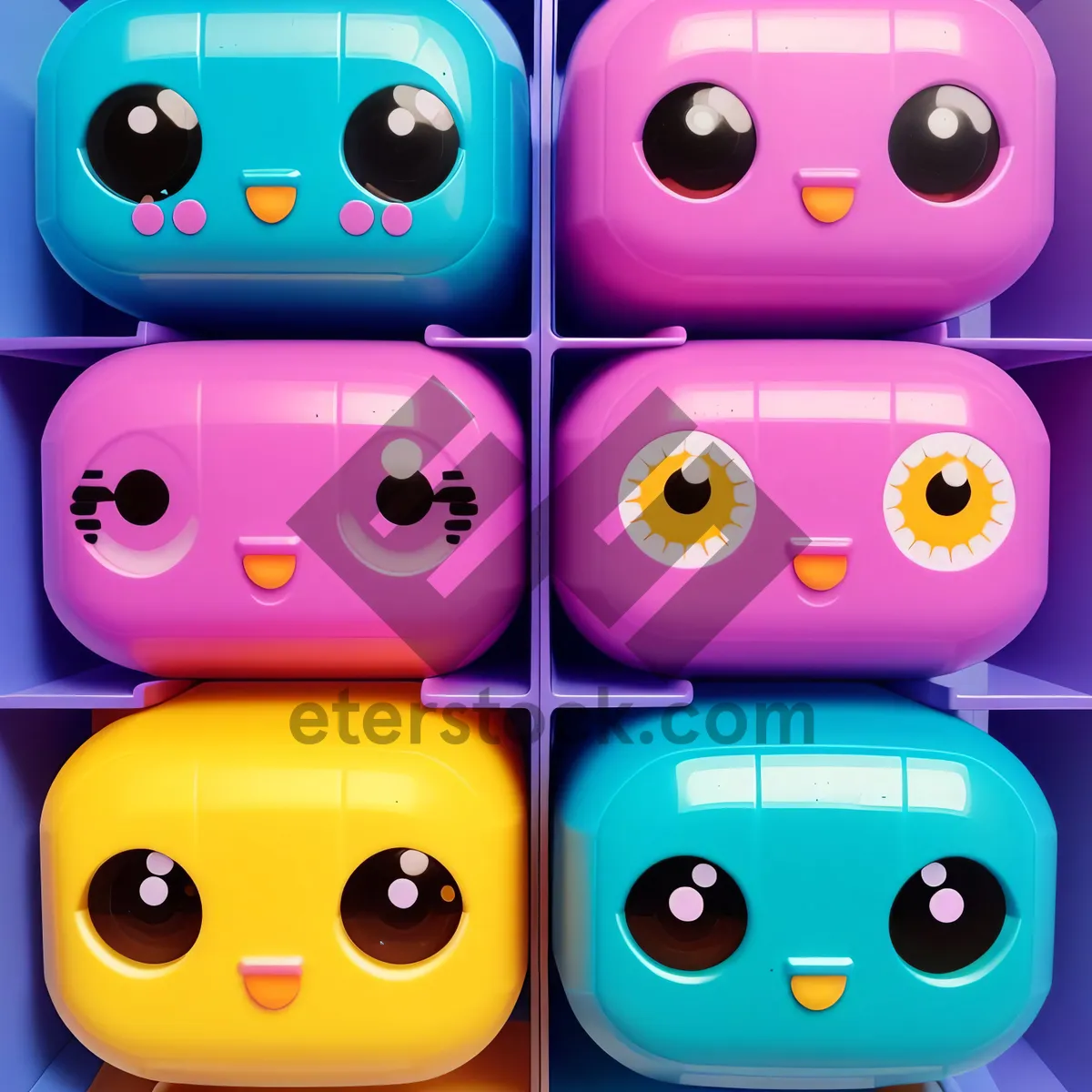 Picture of Cute Jelly Cartoon Toy Substance