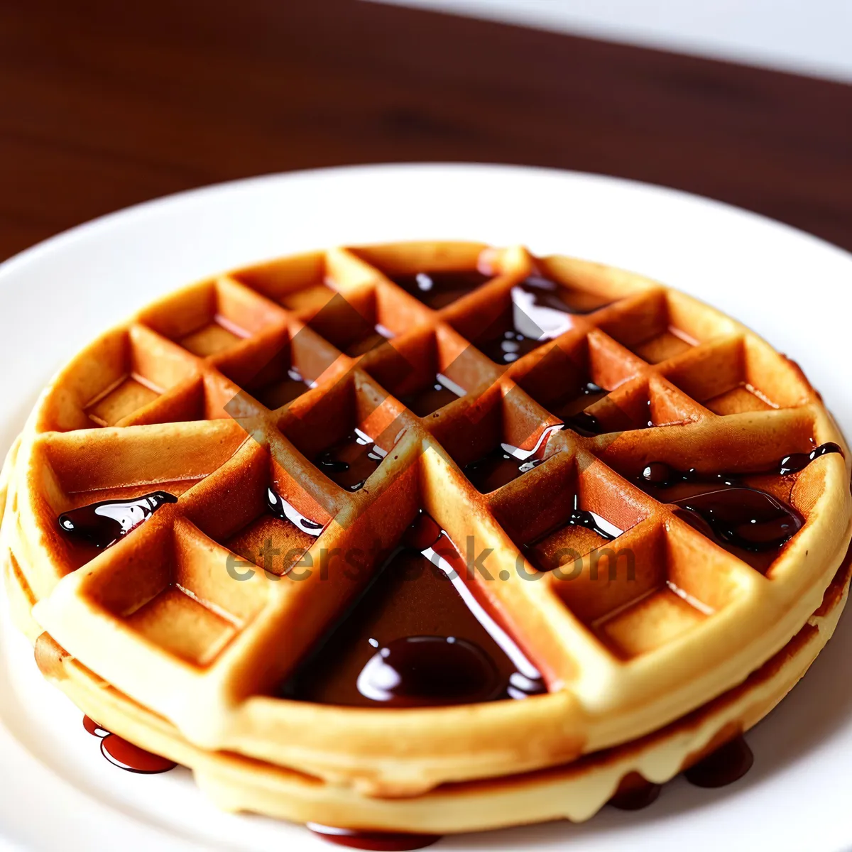 Picture of Delicious Gourmet Sugar Crackers on Plate