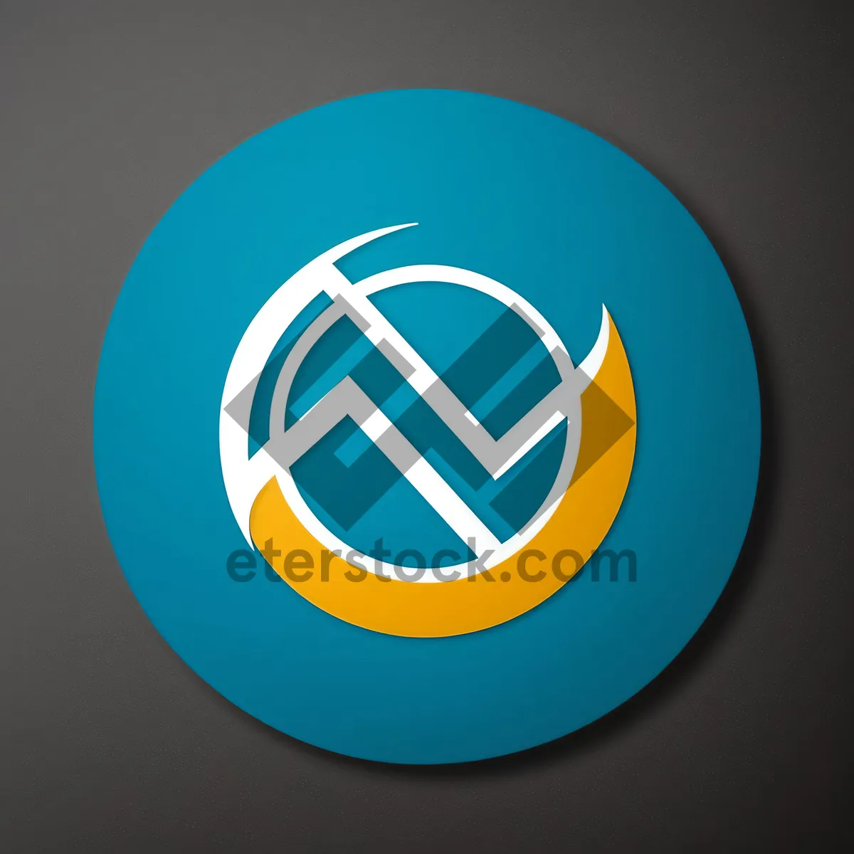 Picture of Round Shiny Web Button Icon