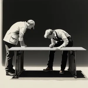 Male percussionist playing steel drum and vibraphone