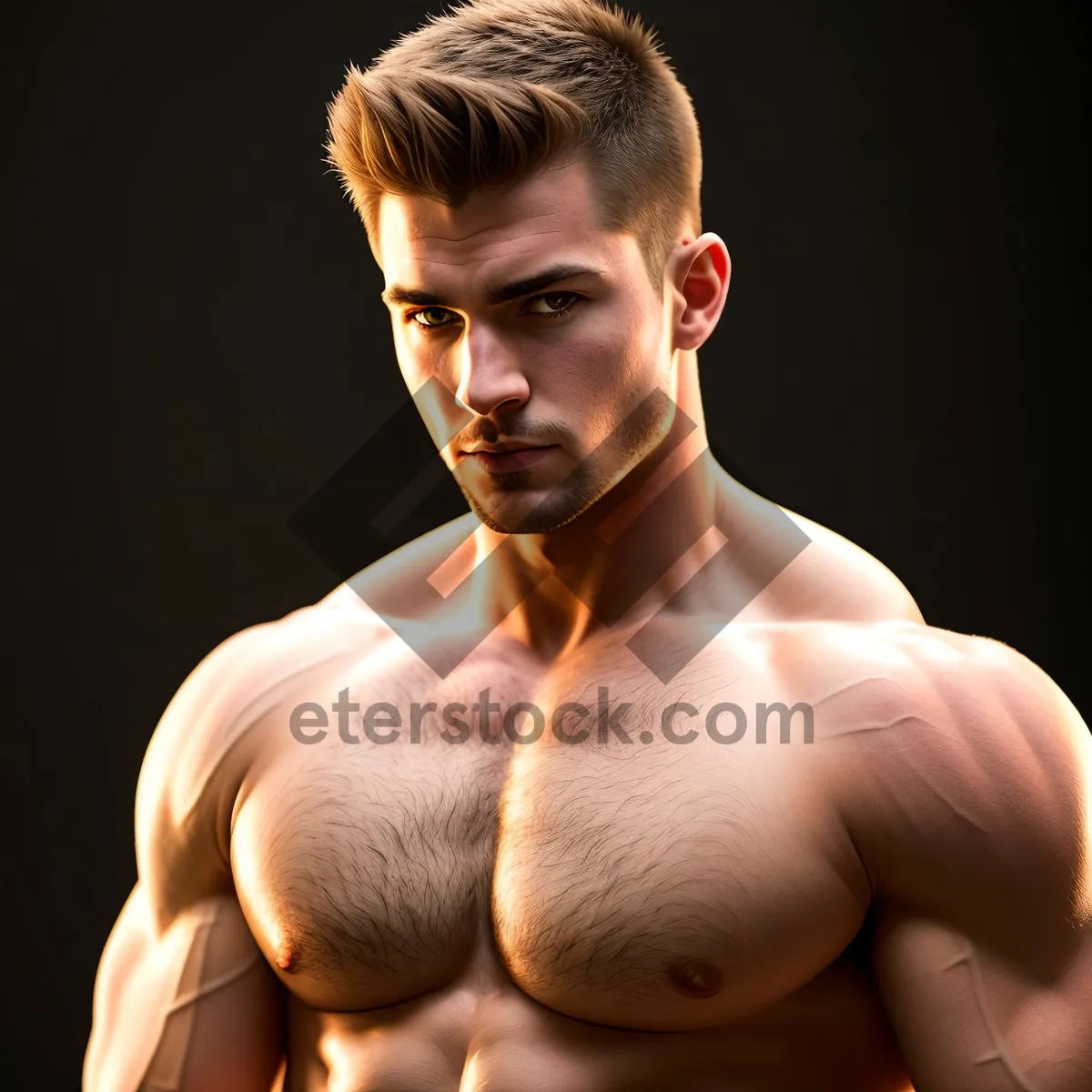 Picture of Masculine Torso: Strong, Fit, and Attractive