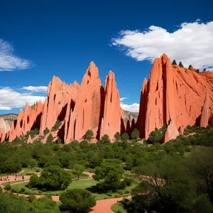 Southwest Canyon Adventure: Majestic Sandstone Landscape