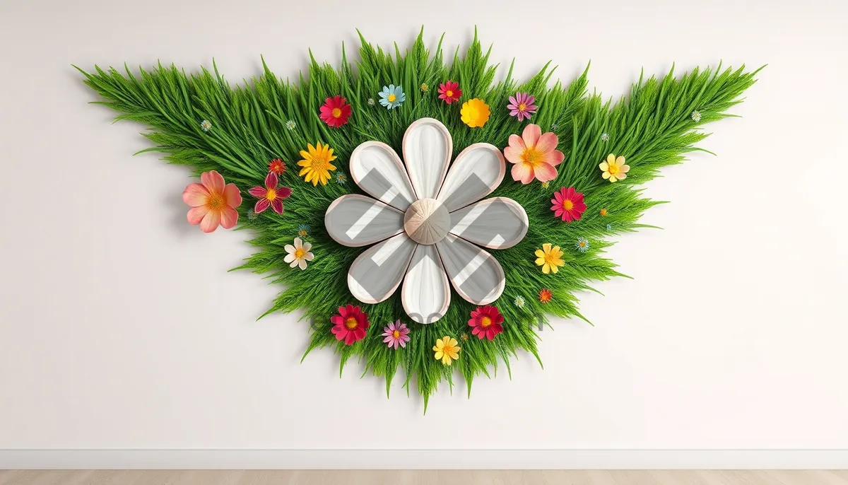 Picture of Floral Pink Summer Wallpaper Border Decoration