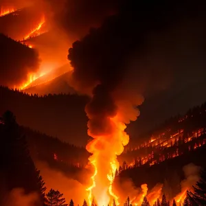 Searing Sky Blaze: Fiery Instrument of Heat
