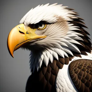  Majestic Bald Eagle in Intense Gaze