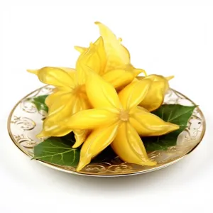 Yellow Floral Lily Decoration for Summer Island Design