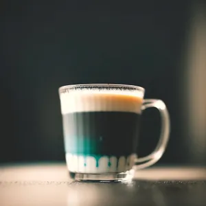 Morning Brew: A steaming cup of espresso on a breakfast table.