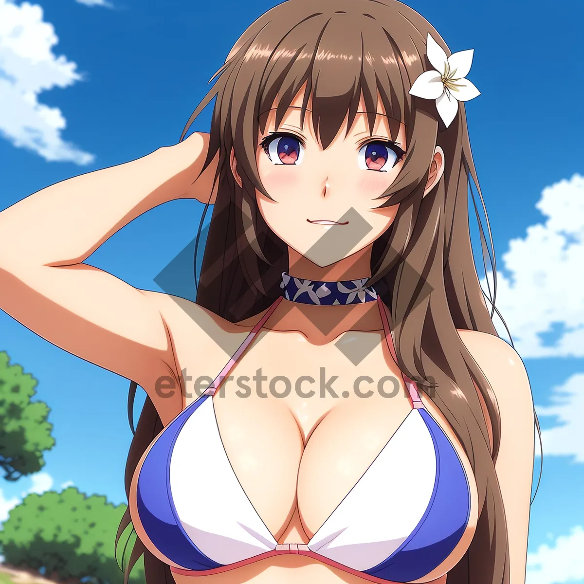 Picture of Colorful Cartoon Person Art Clip