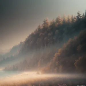 Winter Wonderland: Majestic Mountains Blanketed in Snow