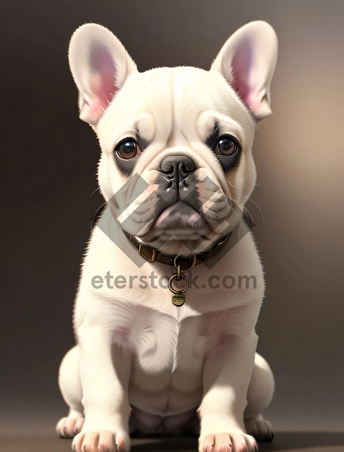 Picture of Adorable Bulldogs - Wrinkled and Cute Pet Portrait