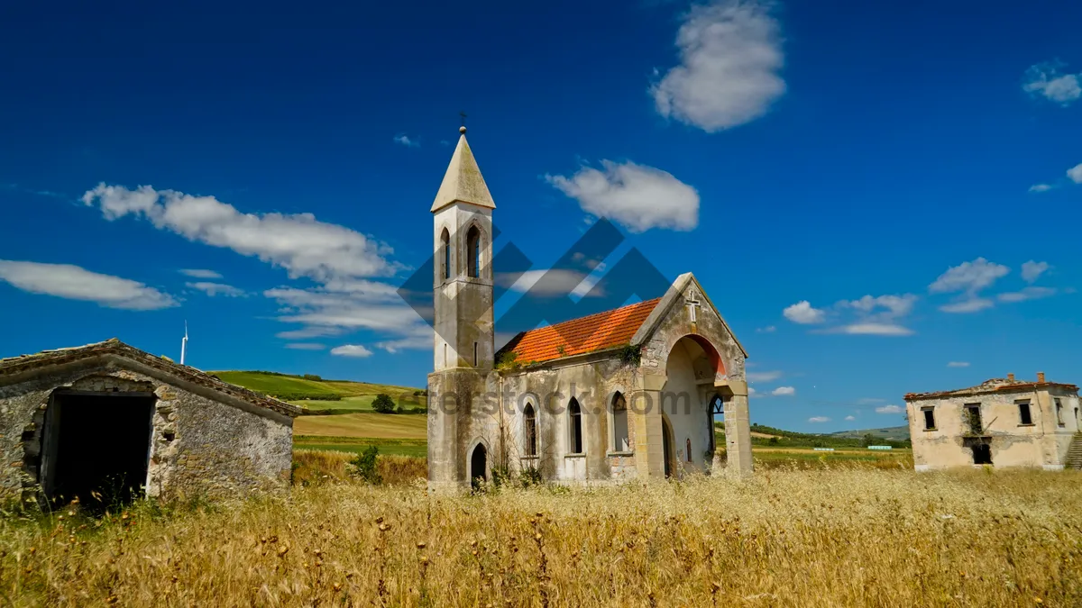 Picture of Historic Orthodox Church Tower with Bell Cote