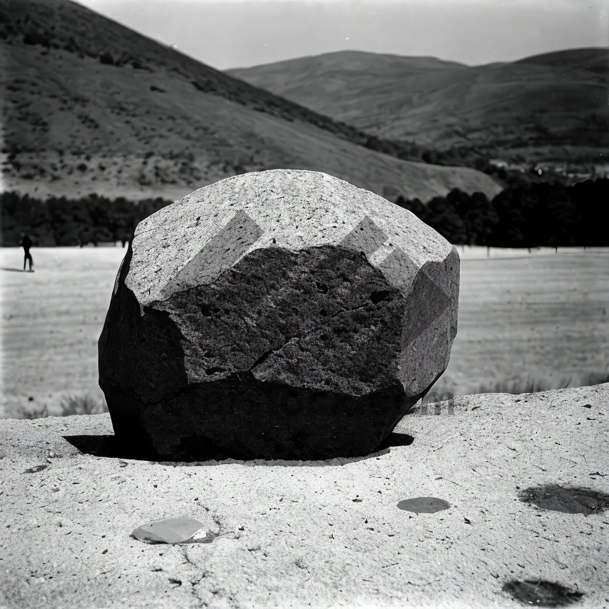 Picture of Scenic Mountain Megalith Memorial on Sand Knoll