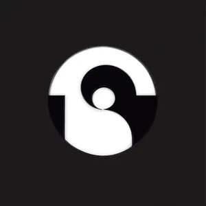 Shiny Black Button Icons Set