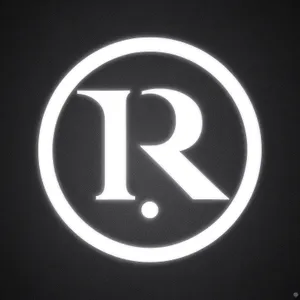 Shiny Round Black Button Icon