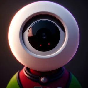 Shiny Black DJ Buttons Set - Bright Metallic Icons