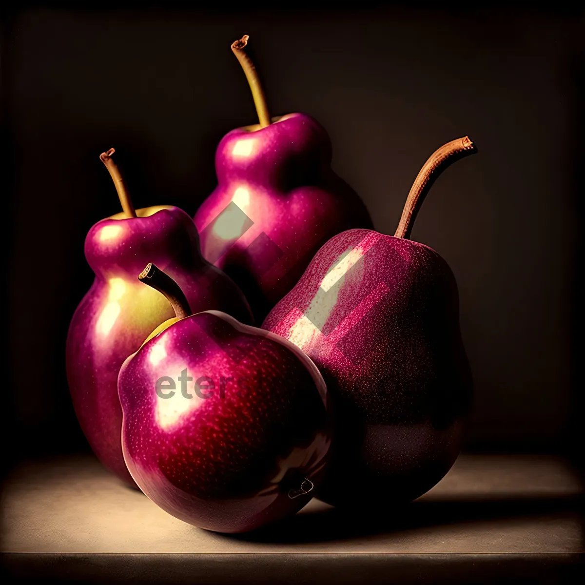 Picture of Juicy Red Delicious Apple: Fresh & Nutritious Organic Fruit
