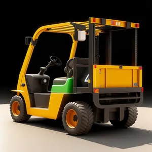 Industrial Transport: Heavy Duty Forklift Truck