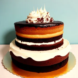 Delicious Fruit and Cream Cake - Sweet Birthday Dessert