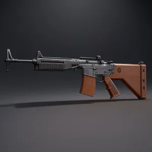 Desert Assault: Powerful Automatic Rifle