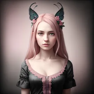 Elegant Sensuality: A Lovely Aristocrat with Sexy Style