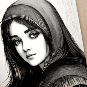 Smoldering Beauty: Seductive Eyes and Luscious Lips