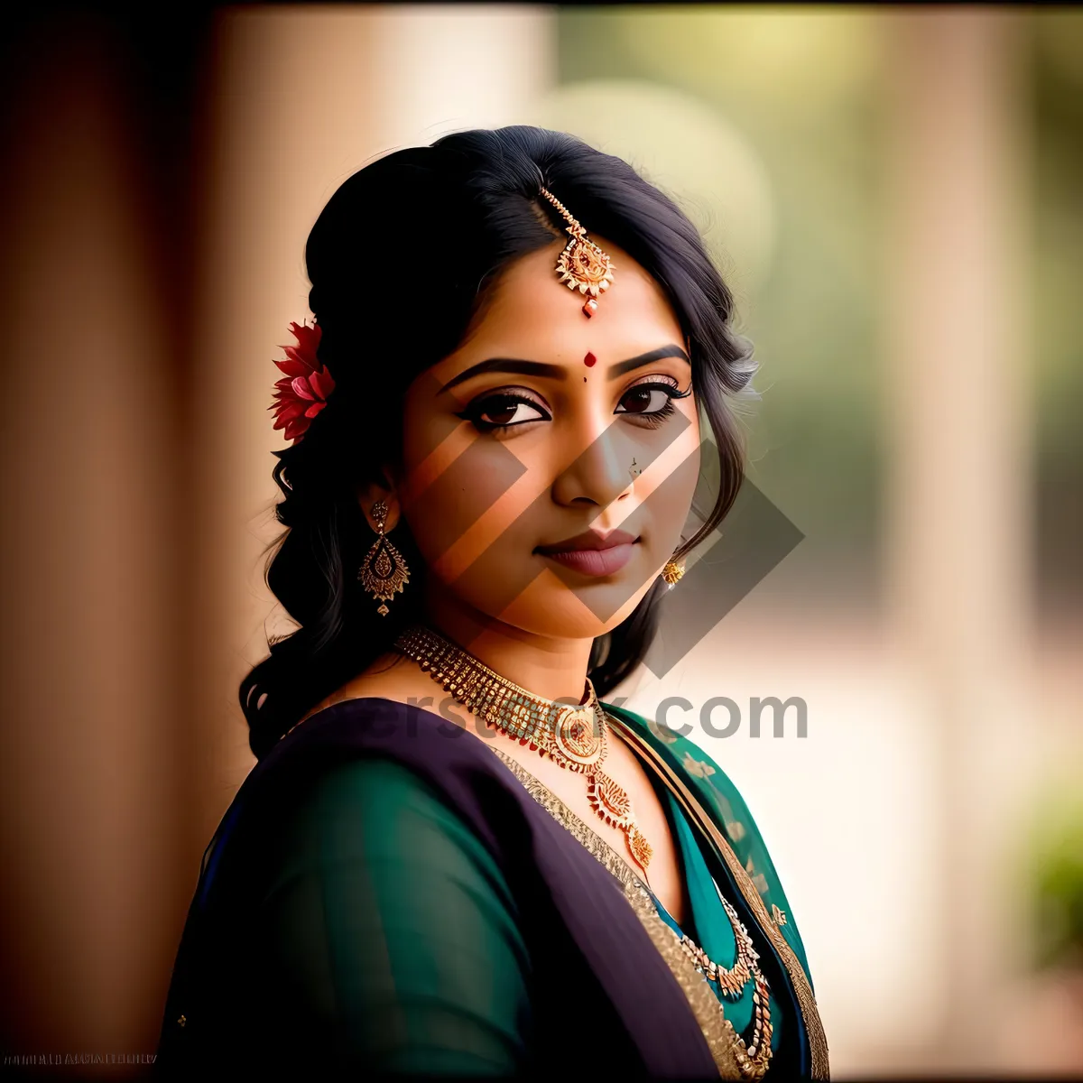 Picture of Stunning Brunette Lady with an Infectious Smile