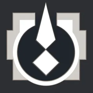 Tracing Design: Black 3D Symbol