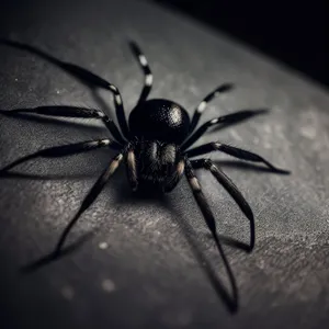 Hairy Arachnid Close-up: Wolf Spider