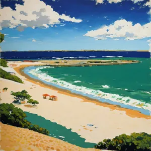 Tropical Paradise Seaside Relaxation