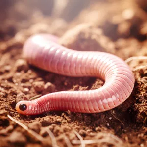 Reptile and arthropod encounter with millipede and snake.