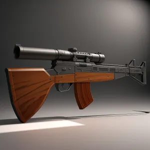 Military Assault Rifle - Powerful, Precise, and Reliable.