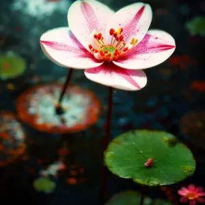 Vibrant Pink Floral Blossom in Garden