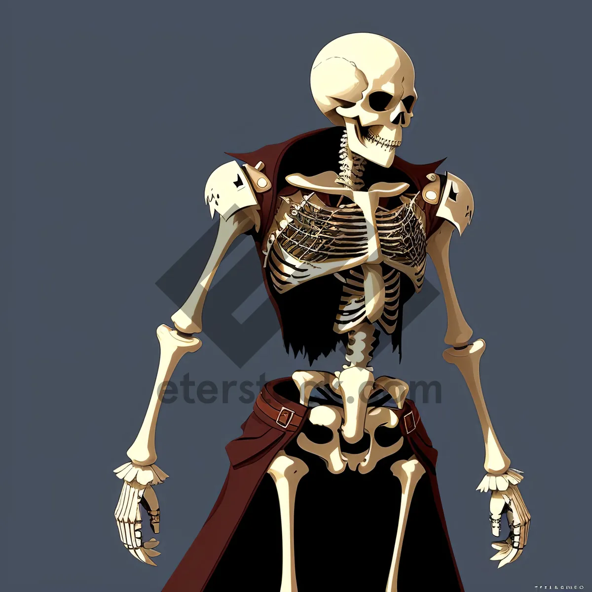 Picture of Skeletal Anatomy: Human Skeleton 3D Visual