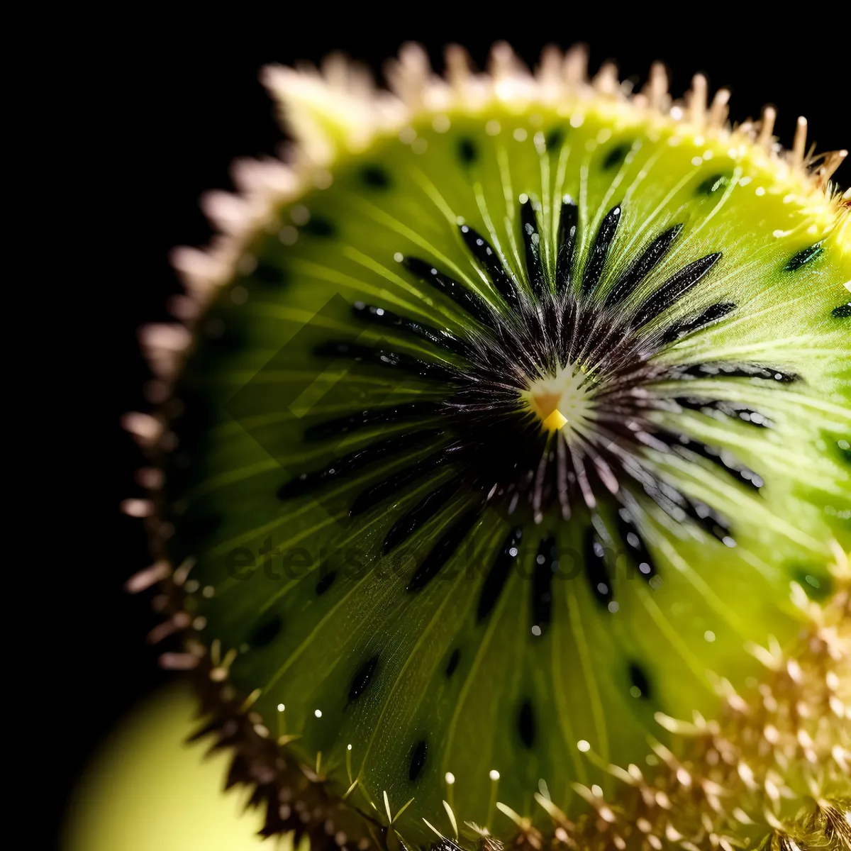 Picture of Juicy Kiwi Fruit Slice - Fresh, Healthy, and Sweet!