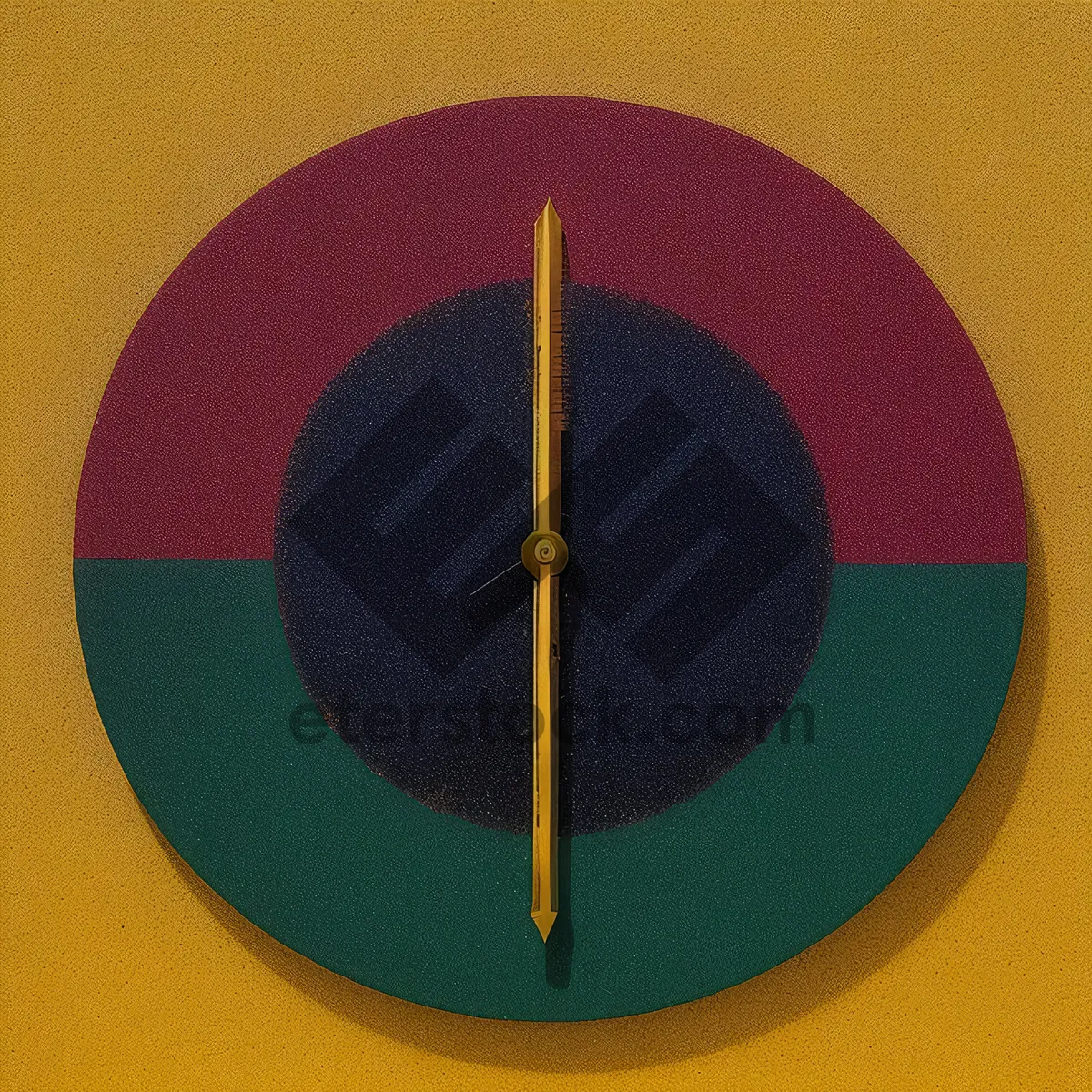 Picture of Analog Wall Clock: Classic Time Measurement Instrument