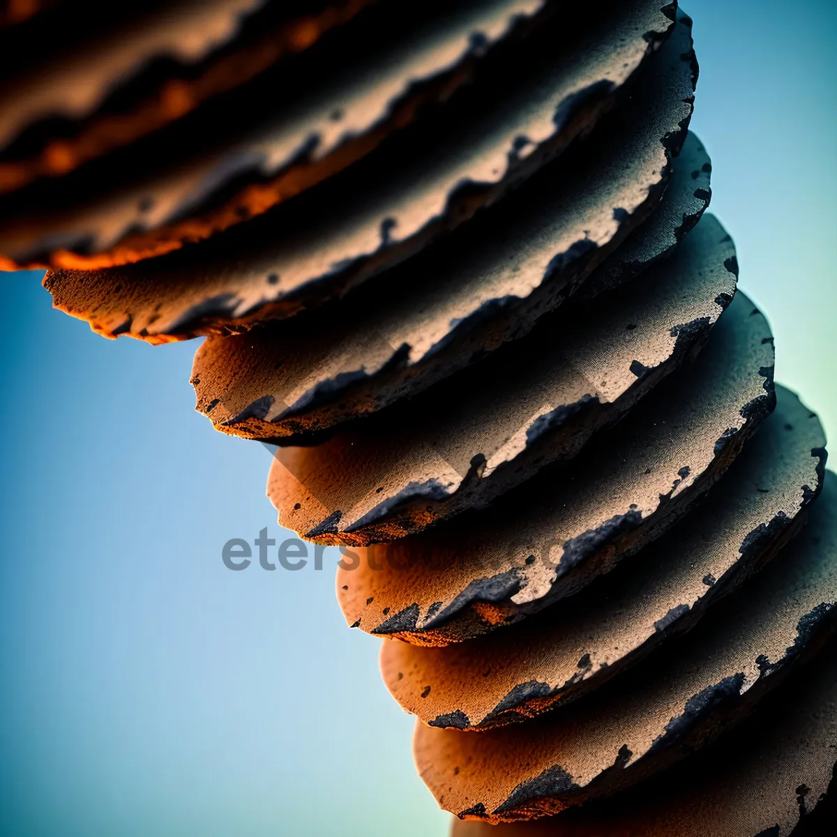 Picture of Delicious Chocolate Stack: Tempting Sweet Dessert