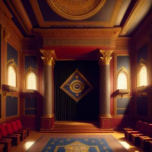 Throne of Faith: Historic Cathedral's Majestic Seat