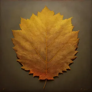 Vibrant Autumn Foliage in a Maple Tree