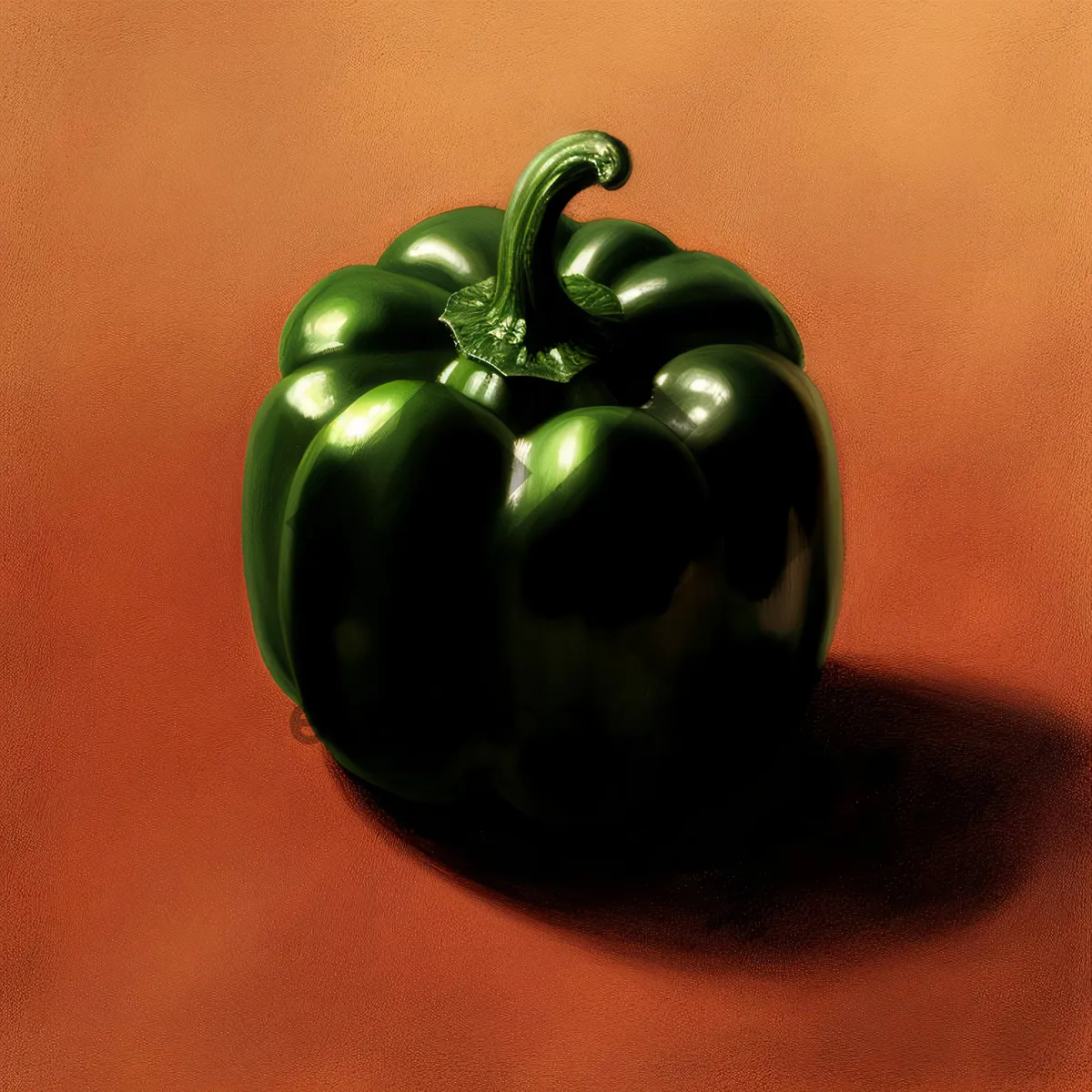 Picture of Fresh & Healthy Vegetable Salad with Bell Pepper & Apple