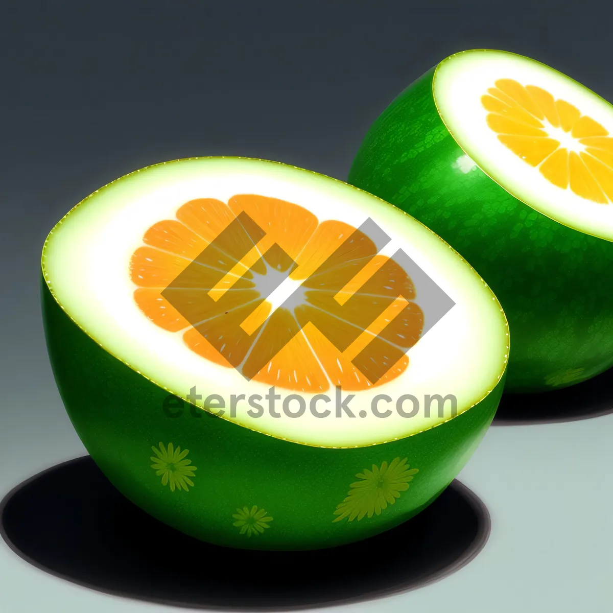 Picture of Refreshing Citrus Burst: Grapefruit, Lime, and Lemon Slices