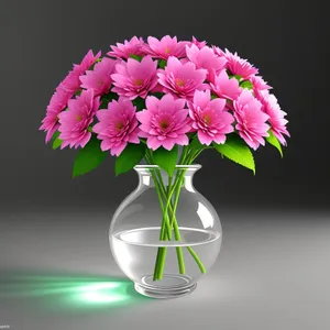 Pink Blossom Bouquet in Vase: A Romantic Floral Gift