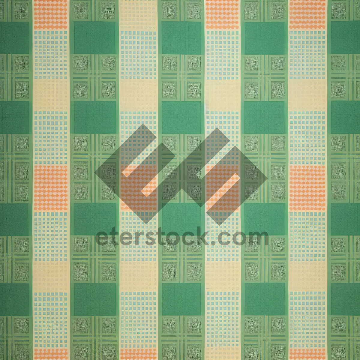 Picture of Modern Geometric Checkered Tile Design Backdrop