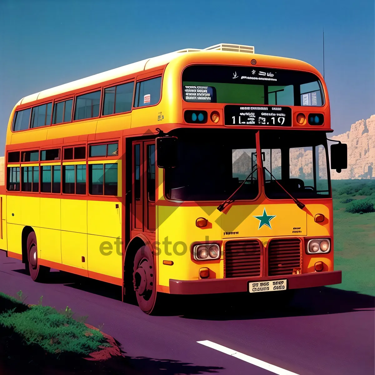 Picture of School Bus-Iconic Mode of Public Transport