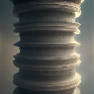 Stack of Coins - Symbolizing Financial Wealth and Savings