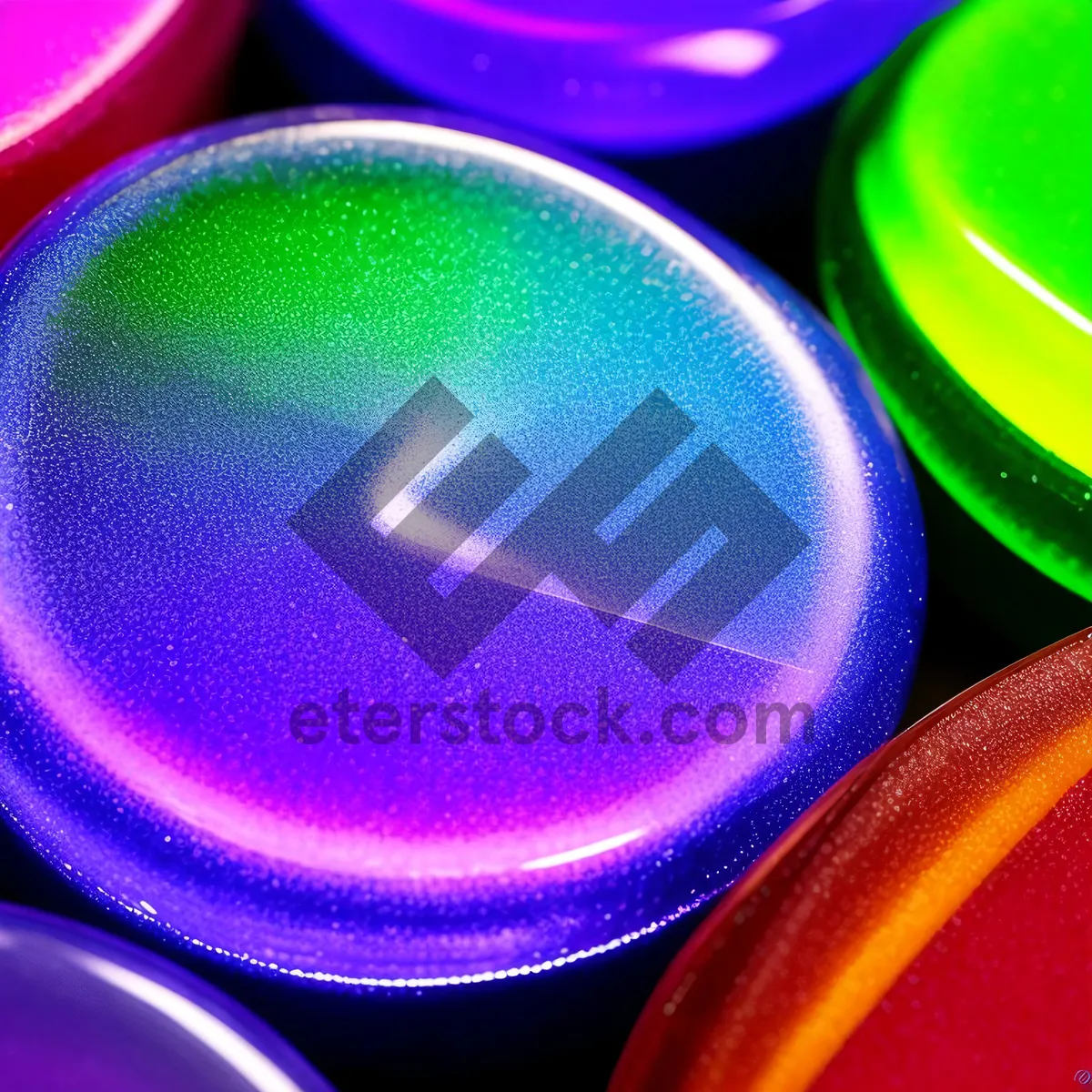 Picture of Diverse Tableware Set with Colorful Bowls and Cups