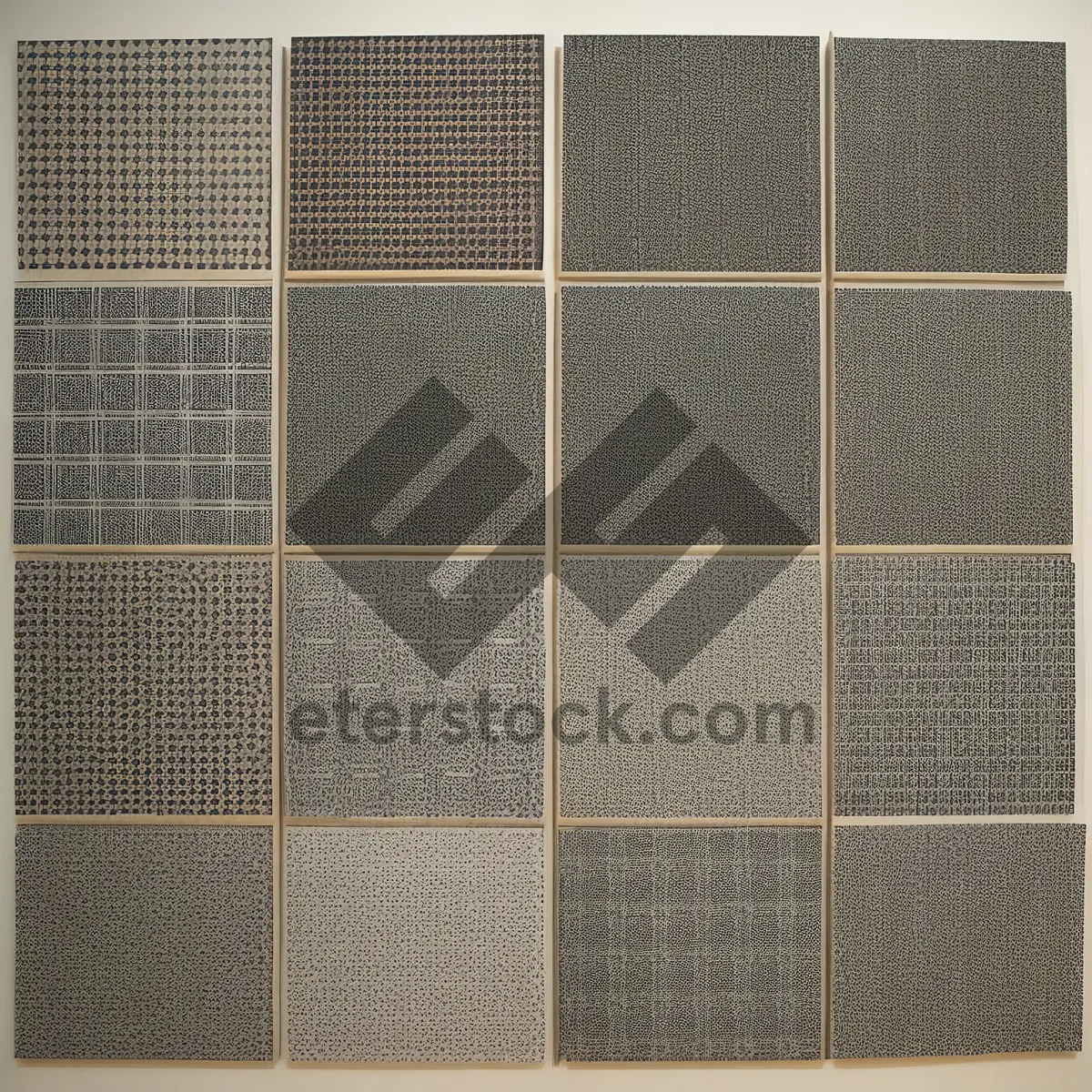 Picture of Abstract Solar Cells Pattern Design Mosaic