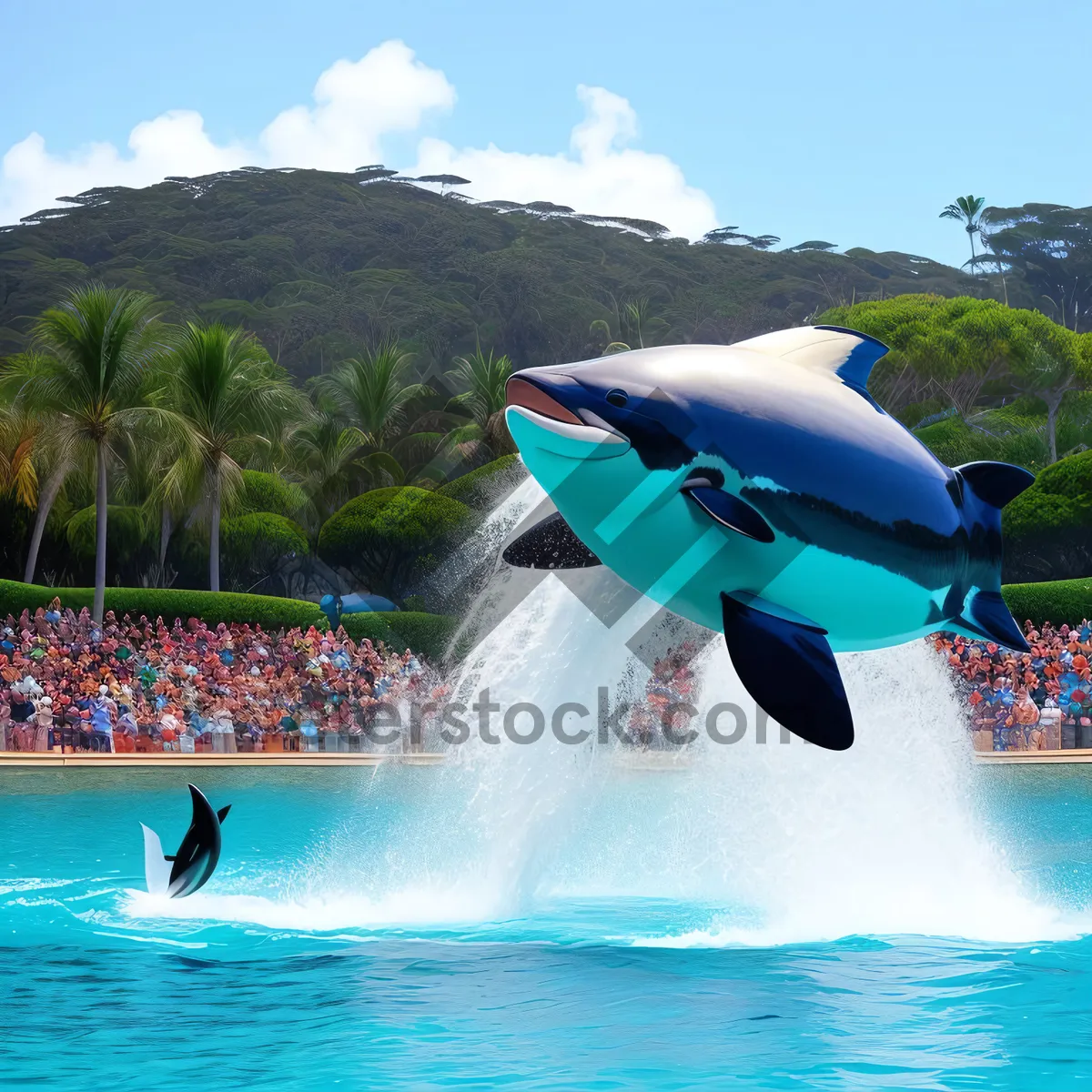 Picture of Serene Seaside Escape: Dolphins and Speedboats Adventure